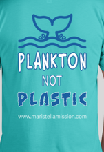 Load image into Gallery viewer, Maristella Mission - Tropical Blue, Plankton NOT Plastic T-Shirt
