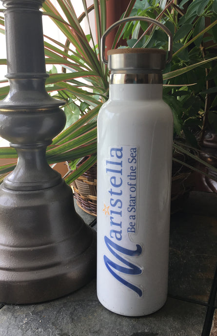 Coming Soon - Stainless Water Bottle with Wood Lid - 21 oz